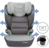 Kidwell Weston Fotelik Samochodowy 15-36kg Dark Grey