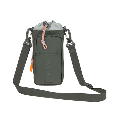 PALOPA Torebka saszetka na butelkę i smakołyki 2w1 Boudi dark olive