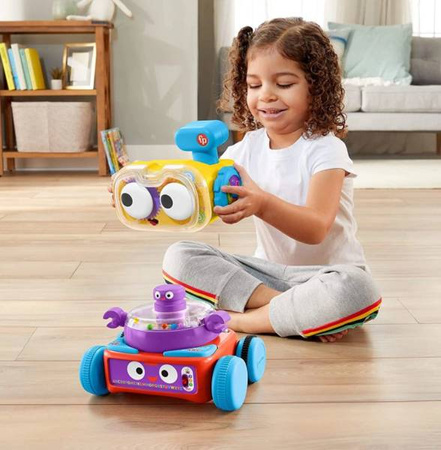Fisher-Price "Poziomy nauki" Uczący Przyjaciel Robot 4w1 HCK41