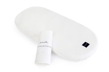 Puuki Prześcieradło Do Gondoli Wózka 35x75cm Śmietanka