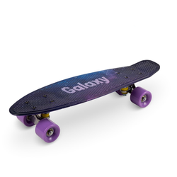 QKids Deskorolka Galaxy Fioletowa