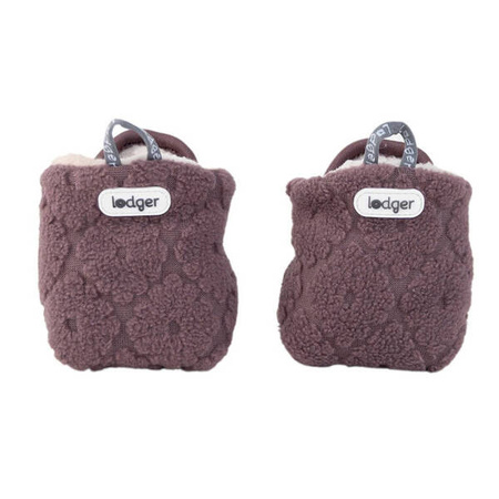 Lodger Fleece Polarowe Buciki Kapcie 3-6 msc Wrzosowe Mauve