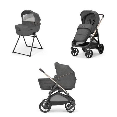 Inglesina Aptica Duo Wózek Glęboko-Spacerowy + Stojak na Gondolę Velvet Grey 2024