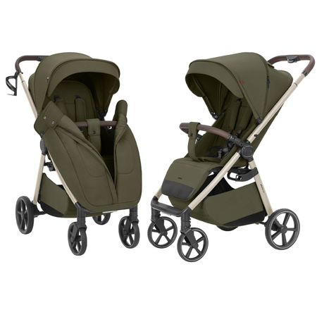 Carrello Bravo M/Lite CRL-5529 Wózek Spacerowy Flax Green