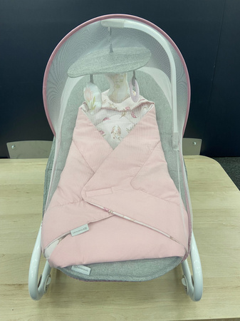 [OUTLET] Kinderkraft Felio 2 Leżaczek Peony Rose