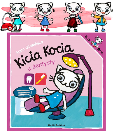 Media Rodzina Kicia Kocia u Dentysty