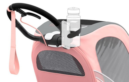 [OUTLET] Cybex Zeno Siedzisko Przyczepki Do Biegania Do Roweru Cybex Sports  Silver Pink