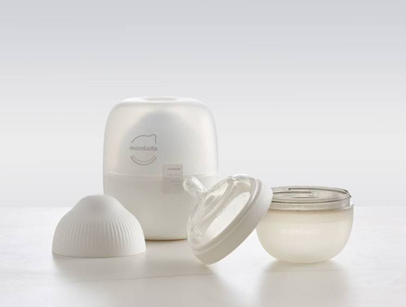 Mombella Butelka Antykolkowa dla Noworodka Ivory Silikonowa 120ml