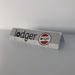 POS marketing Lodger Emblemat logo poziome