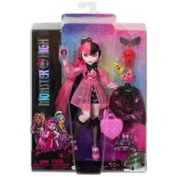 Mattel Monster High - Lalka Podstawowa Draculaura + Zwierzątko