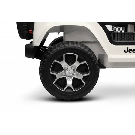 Toyz Jeep Rubicon Pojazd na Akumulator White