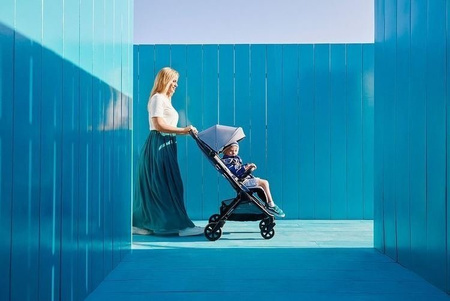 Easywalker Jackey Kompaktowy Wózek Spacerowy z Torbą Transportową Gold Editon