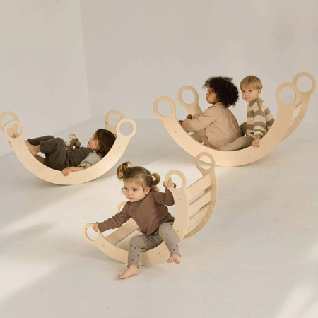 Baby Wood Bujak Drewniany S Naturalny