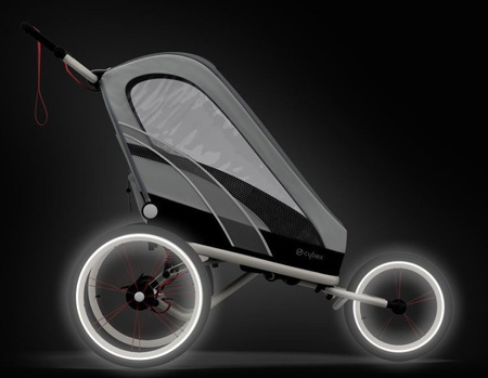 Cybex Zeno Siedzisko Przyczepki Do Biegania Do Roweru Cybex Sports  Medal Grey