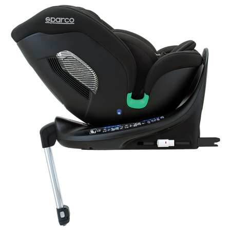 Sparco SK7000i Fotelik Samochodowy Obrotowy 360 i-size 0-36kg Czerwony