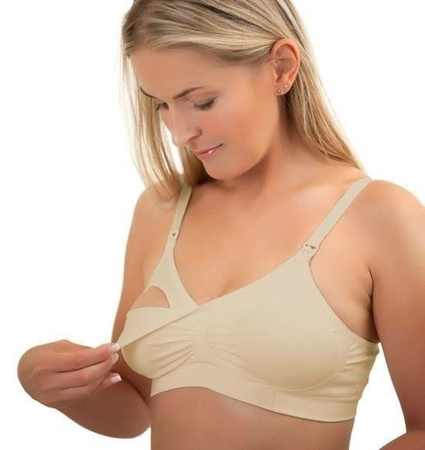 Babyono Biustonosz Dla Matek Karmiących I Kobiet W Ciąży 506 F 75-80 \ Neutralny