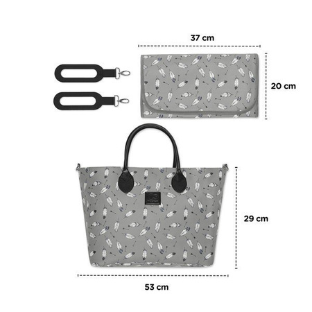 Kinderkraft XMOOV Wózek wielofunkcyjny 3w1 Black