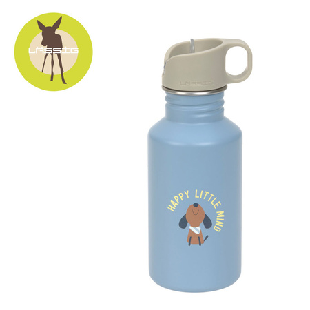 Lassig Bidon ze stali nierdzewnej z ustnikiem i uchwytem 500 ml Pattern Party Blue/green