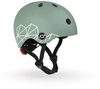 Scootandride Kask XXS-S Dla dzieci 1-5 Lat  Green Lines
