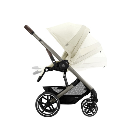 Cybex Balios S Lux Wózek Spacerowy Seashell Beige Rama Taupe