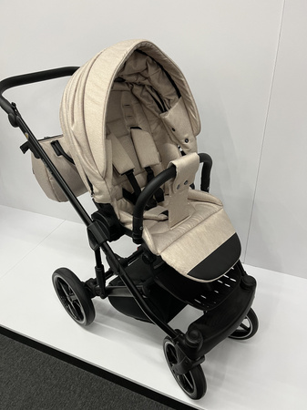 [OUTLET] Adamex Lumi Air Wózek Głeboko-Spacerowy PS-33 LUMI TK-20 ST. CZ. PL. CZ. (materiał tkanina)