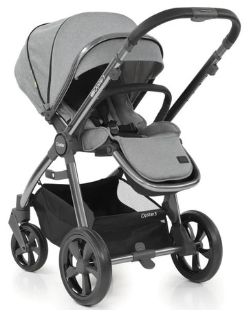 Oyster 3 Wózek Spacerowy Moon Jasny Szary 