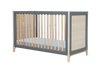 Theo Bebe Oceania Łóżeczko Ratanowe 60x120cm Silex