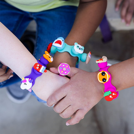 Fat Brain Toy Plip Charms Biżuteria Zestaw Turkusowy