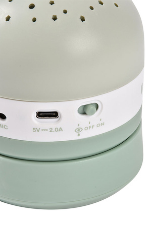 Beaba Projektor gwiazd z pozytywką i czujnikiem płaczu Pixie Sage green