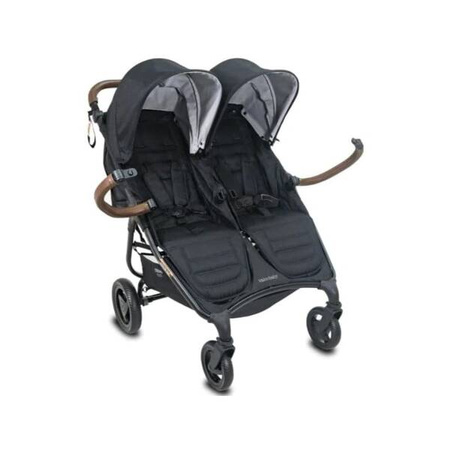 Valco Trend Duo Tailor Made Wózek Spacerowy Bliźniaczy Ash Black