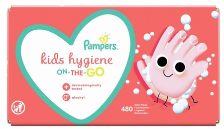Pampers On The Go Chusteczki Nawilżane 12x40 szt