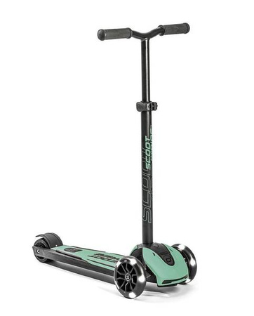 Scootandride Highwaykick 5 LED Hulajnoga Składana Ze Świecącymi Kółkami 5+  Forest