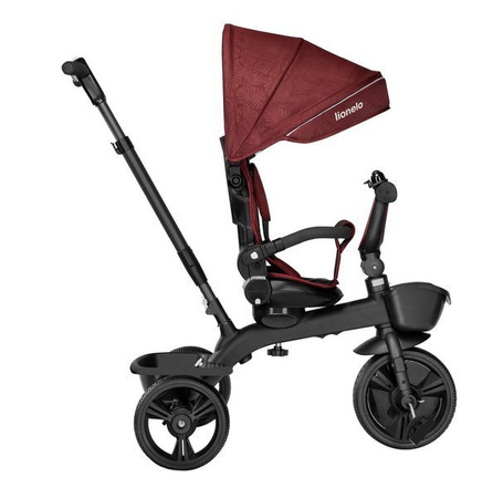 Lionelo Kori Rowerek Trójkołowy 2w1 Red Burgundy