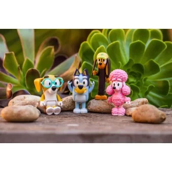 Tm Toys Bluey Blue - Przyjaciele Pieski Zestaw Figurek 4-Pack