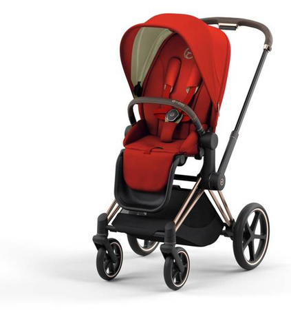 [OUTLET] Cybex Priam 4.0 Wózek Spacerowy Autumn Gold - stelaż Chrome