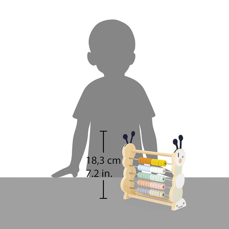 Janod Drewniane liczydlo Gąsienica Sweet Cocoon 18m+