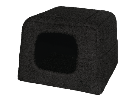 Petto Domek Legowisko 2w1 Uchi Cozy Czarne