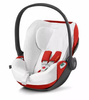 Cybex Balios S Lux Wózek Głeboko-Spacerowy Moon Black 2023 + Fotelik Cloud Z I-Size Victory Black - Ferrari + Tapicerka Letnia White + Adaptery