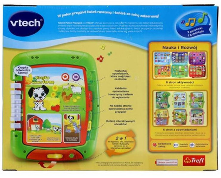 V-Tech Tablet Pełen Przygód Zabawka Interaktywna