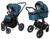 Muuvo Quick SE 2 Wózek Głęboko-Spacerowy Paradise Gold + Cybex Aton B2 i-Size Fotelik Samochodowy 0-13kg + Baza One Volcano Black