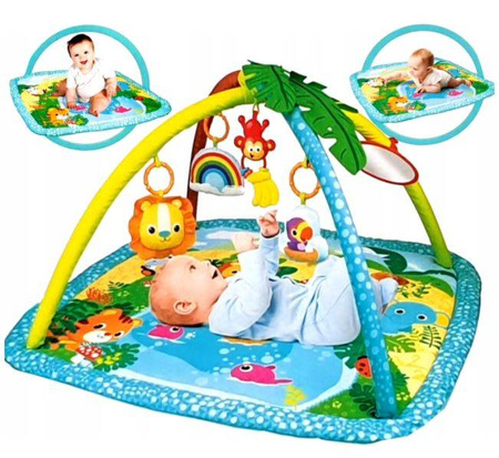 Smily Play Mata Edukacyjna Dżungla 1/6 000272