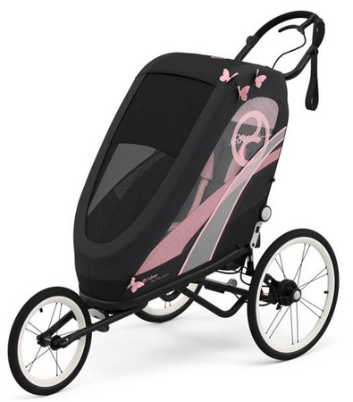 [OUTLET] Cybex Zeno Siedzisko Przyczepki Do Biegania Do Roweru Cybex Sports  Powder Pink by Anna Lewandowska
