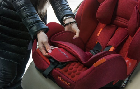 Coletto Vivaro Isofix Fotelik Samochodowy 9-36 kg Szary