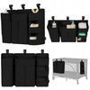 Lionelo Sidepocket Large Organizer na łóżeczko wiszący przybornik duży 3w1 Black