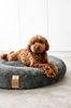 Palopa Donut Okrągłe Legowisko dla Psa Fippa Anthracite M-L