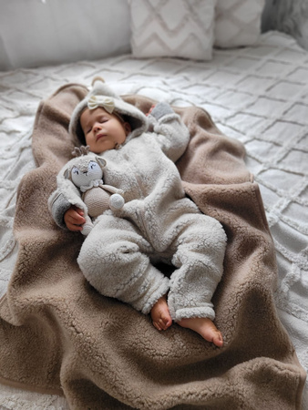 Zaffiro Nevada Kombinezon Wełniany Dla Dzieci 50/56 Beige