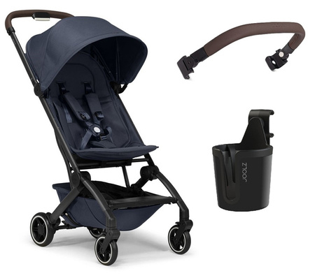 Joolz Aer+ Wózek Spacerowy + Pałąk + Uchwyt Na Kubek Navy Blue