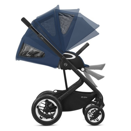Cybex Talos S Lux Wózek Spacerowy Czarna Rama Soho Grey