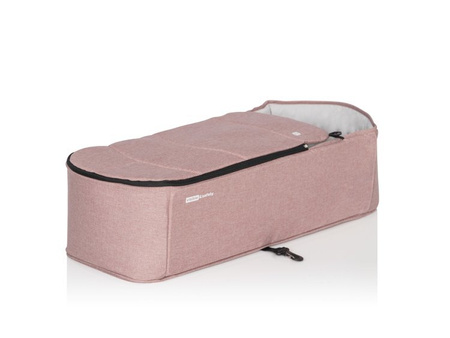 Euro-Cart Crox Pro - Wózek Spacerowy z Gondolą Miękką Rose