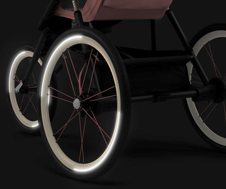 Cybex Avi Wózek Spacerowy Do Biegania Cybex Sports Powder Pink by Anna Lewandowska 2023